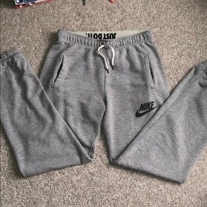 Women’s Gray Nike Sweatpants